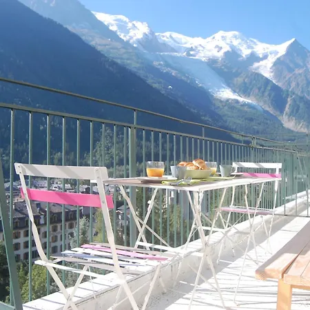 아파트 Chamonix: 43m², 2 Chambres, Centre-ville Avec Balcon, Parking Et Wifi - Fr-1-507-75